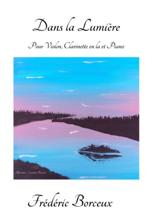 partition violon clarinette piano dans la lumiere