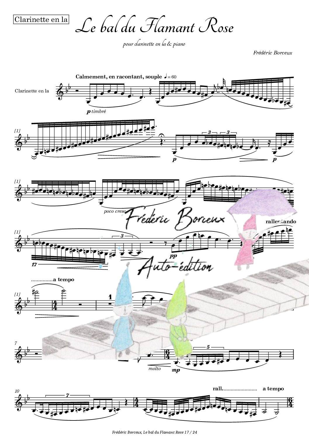 Le bal du Flamant Rose, clarinette/piano – Image 3